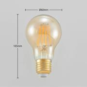 Arcchio LED-lampa E27 6,5W 825 bärnsten 3-step dimmer 2x