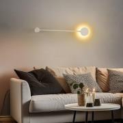 Nowodvorski Lighting Vägglampa Orbit I 40, vit, 1 lampa