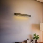 Nowodvorski Lighting Vägglampa Soft, bredd 60 cm, grafit, aluminium, G...