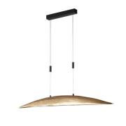 FISCHER & HONSEL LED-hänglampa Colmar guld antik 131cm dim/CCT