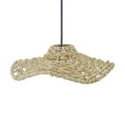 PR Home Tali hänglampa, raffiaskärm Ø 30 cm