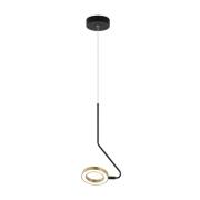 Zambelis LED-pendellampa 22045 Arm rörlig vit matt/guld