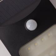 Searchlight LED-solcellsvägglampa 67420BK-PIR, rörelsevakt