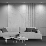 Maytoni Hoop inbyggnadslampa, rund, vit