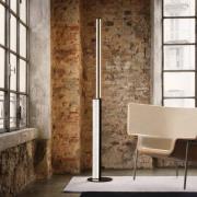 Slamp LED-golvlampa Modula vriden, veckad, svart