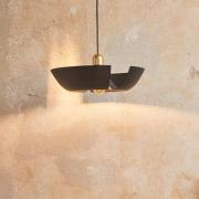 AYTM Cycnus pendellampa, svart, Ø 30 cm, aluminium, E27