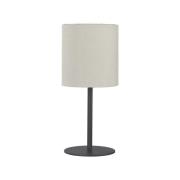 PR Home bordslampa Agnar, mörkgrå/beige, 57 cm