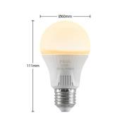 PRIOS LED-lampa E27 A60 11W vit 3 000K 10-pack