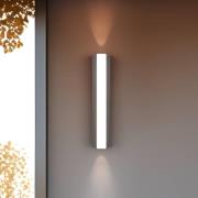 Trio Lighting LED-utomhusvägglampa Marne, höjd 30 cm, uppåt- och nedåt...