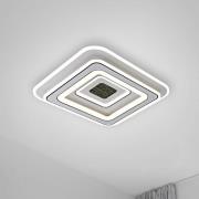 JUST LIGHT. LED-taklampa Tolago, 49x49 cm, CCT, dimbar