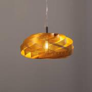 Euluna Vento hänglampa, guldfärgad, Ø 50 cm