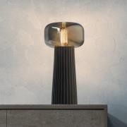 Mantra Iluminación Faro bordslampa, glas, plast, uttag E27, svart