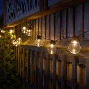 SMART GARDEN LED-ljusslinga GloBulb, 20-flammig, IP44
