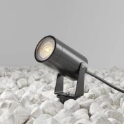 Maytoni Scope markspettspotlight, svart, aluminium, IP65