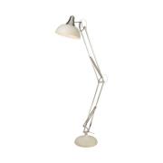 Searchlight Golvlampa Goliat, creme, metall, E27, 170 cm, ställbar