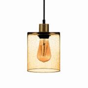 Solbika Lighting Soda pendellampa med gul glasskärm Ø 15cm