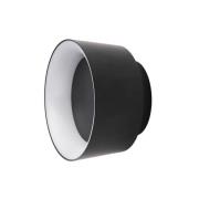 LOOM DESIGN LED-taklampa Cookie svart aluminium Ø 15 cm