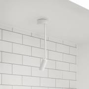 LOOM DESIGN LED-spot Iris, vit, aluminium, Ø 4,5 cm