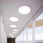 LOOM DESIGN LED-taklampa Lucia, vit, Ø 60 cm aluminium