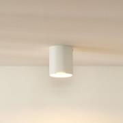 Lucide Bodi takspotlight, rund, vit, Ø 8 cm, 1 lampa, aluminium