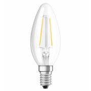 OSRAM LED-kronljuslampa E14 1,5 W 827 retrofit