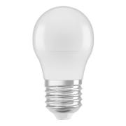 OSRAM LED-dropplampa E27 4,9 W 827 Star matt