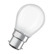 OSRAM LED-dropplampa B22d 2,5W 2.700K matt