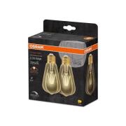 OSRAM 1906 E27 6,5W LED ST64 824 guld dimbar 2-pack