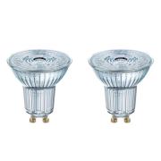 OSRAM LED-reflektor GU10 4,3W 827 2-pack