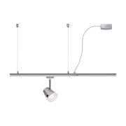 Paulmann URail kabelgenomföring, matt krom, 2 m