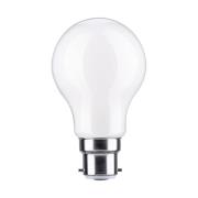 Paulmann LED-lampa B22d A60 9W 4 000K opal