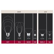 Paulmann LED-lampa E27 filament grön 1,1W