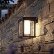 Philips solcellslampa Camill svart/vit 14 x 14 cm