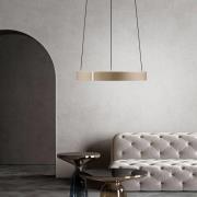 LED-hänglampa PURE E-Clipse, brons, Ø 50 cm, CCT