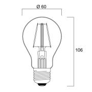 Sylvania ToLEDo Retro LED-lampa E27 4,1W 4er Mix