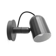 HAY Noc Wall Button LED-vägglampa, mörkgrå