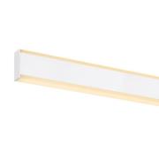 SLV One Linjär LED-pendellampa, 104 cm, vit