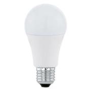 EGLO LED-lampa E27 A60 11 W, varmvit, opal