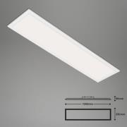 Briloner LED-taklampa Piatto S dimbar CCT vit 100x25cm