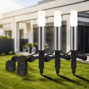 Briloner LED-markspettslampa 3926032 12V 3x-förlängning stål Ø 4cm