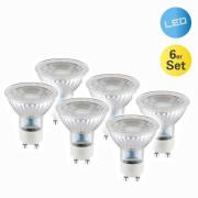 Näve LED-reflektor GU10 4,6W 450 lm varmvit 6-pack