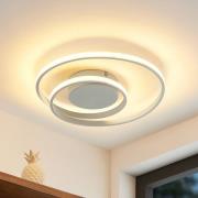Lindby LED-taklampa Emisua, vit, CCT, dimbar