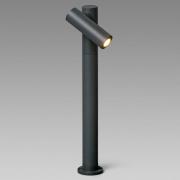 FARO BARCELONA LED-utomhus spotlampa Spy-2, 43,5 cm