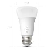 Philips Hue White 9,5 W E27 3-pack starterpack