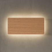 Envostar Tavola vägglampa, ek, 35x16cm