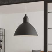 EGLO Vintage-pendellampa Priddy, 1 lampa, svart