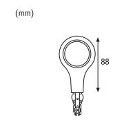 Paulmann URail ändkappa LED-lampa 2 700 K vit