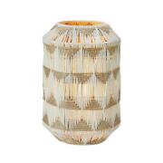 Markslöjd Ano bordslampa, höjd 35 cm, textil, beige/brun