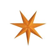 Sterntaler pappersstjärna i sammet, Ø 75 cm orange