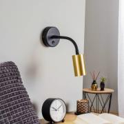 Nowodvorski Lighting Vägglampa Eye Flex S, mässing